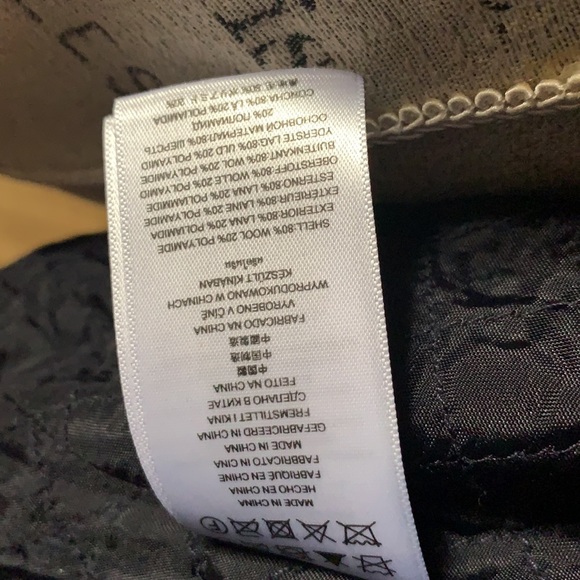 Adorable Designer Peacoat coat, Size P, Color Blue - Picture 14 of 14